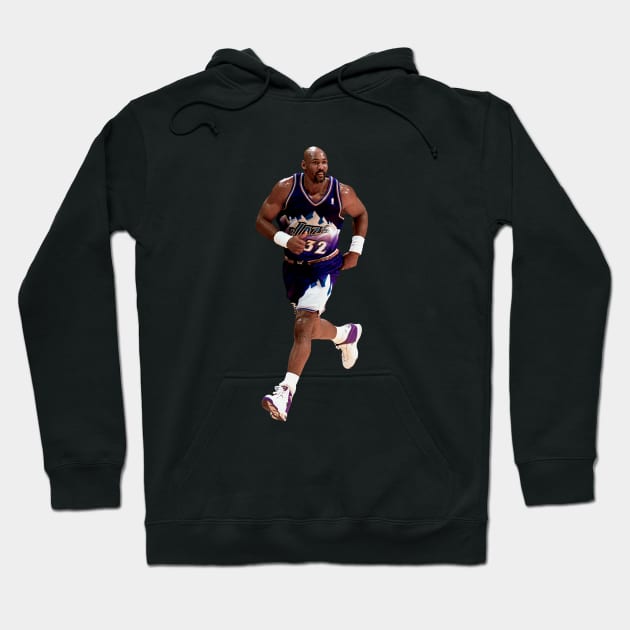 Karl Malone Run Hoodie by TheSIZE